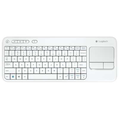 Tastatura LOGITECH Wireless Touch K400 White