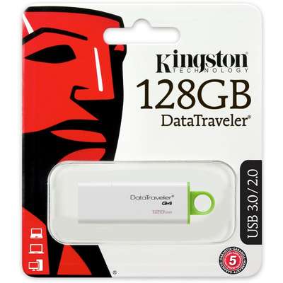 Memorie USB Kingston DataTraveler G4 128GB verde