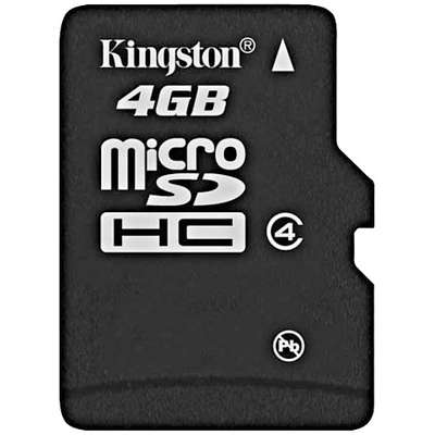 Card de Memorie Kingston Micro SDHC 4GB Clasa 4