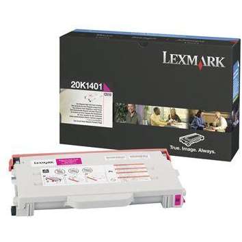 Toner imprimanta MAGENTA 20K1401 6,6K ORIGINAL LEXMARK OPTRA C510