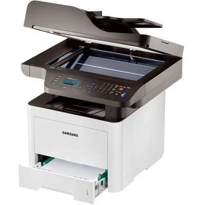 Imprimanta multifunctionala Samsung SL-M4075FR, laser, monocrom, format A4, fax, retea, duplex