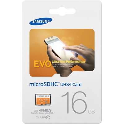 Card de Memorie Samsung Micro SDHC EVO UHS-1 Clasa 10 16GB