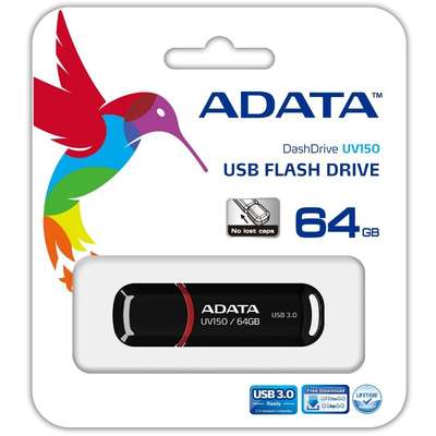 Memorie USB ADATA DashDrive UV150 64GB negru