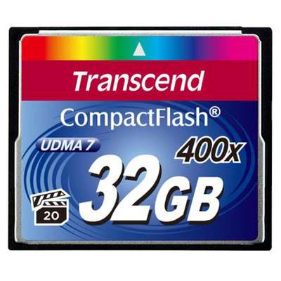 Card de Memorie Transcend Compact Flash 400x 32GB