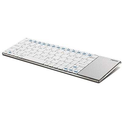 Tastatura Rapoo Wireless Multi-media Touchpad E2700 White