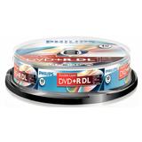 DVD+R 8.5GB Double layer (10 buc. Spindle, 8x) PHILIPS