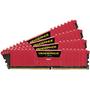 Memorie RAM Corsair Vengeance LPX Red 16GB DDR4 3000MHz CL15 Quad Channel Kit