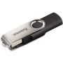 Memorie USB HAMA Rotate 16GB USB 2.0 Black-Silver