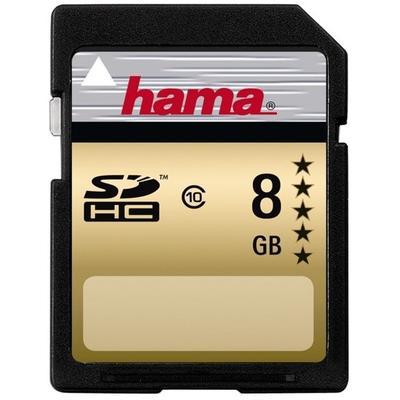 Card de Memorie HAMA SDHC 8GB Clasa 10, 104366