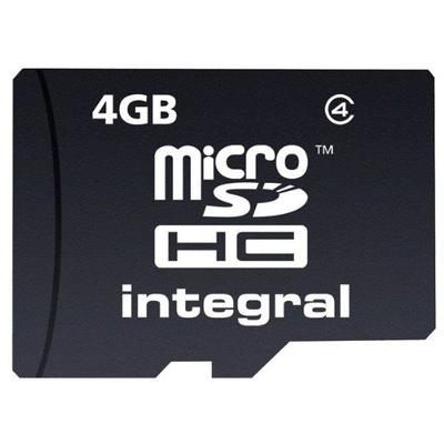 Card de Memorie Integral Micro SDHC 4GB Clasa 4