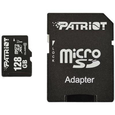 Card de Memorie Patriot Micro SDXC LX Series 128GB UHS-I Class 10 + Adaptor SD