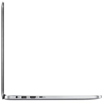 Ultrabook Asus 15.6 Zenbook Pro UX501VW, UHD Touch, Procesor Intel Core i7-6700HQ (6M Cache, up to 3.50 GHz), 12GB, 256GB SSD, GeForce GTX 960M 4GB, Win 10, Silver