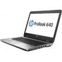 Laptop HP 14 ProBook 640 G2, FHD, Procesor Intel Core i5-6200U (3M Cache, up to 2.80 GHz), 8GB, 256GB SSD, GMA HD 520, FingerPrint Reader, Win 7 Pro + Win 10 Pro