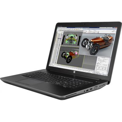 Laptop HP 17.3" ZBook 17 G3, FHD IPS, Procesor Intel Core i7-6700HQ (6M Cache, up to 3.50 GHz), 8GB, 256GB SSD, Quadro M2000M 4GB, FingerPrint Reader, Win 7 Pro + Win 10 Pro