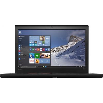 Laptop Lenovo 15.6 ThinkPad T560, FHD IPS, Procesor Intel Core i5-6200U (3M Cache, up to 2.80 GHz), 8GB, 256GB SSD, GMA HD 520, 4G LTE, FingerPrint Reader, Win 7 Pro + Win 10 Pro, Black