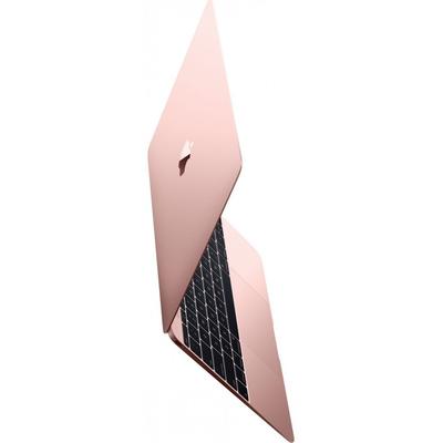 Laptop Apple 12" New MacBook 12, Skylake Core M 1.1GHz, 8GB, 256GB SSD, GMA HD 515, Mac OS X El Capitan, RO keyboard, Rose Gold