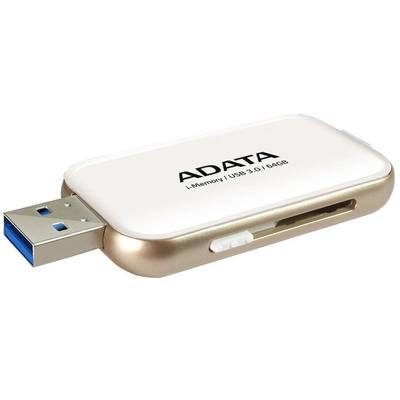 Memorie USB ADATA i-Memory UE710 64GB alb