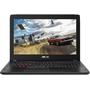 Laptop Asus Gaming 15.6 FX502VM, FHD, Procesor Intel Core i7-6700HQ (6M Cache, up to 3.50 GHz), 8GB DDR4, 1TB 7200 RPM, GeForce GTX 1060 3GB, Win 10 Home, Black
