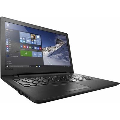 Laptop Lenovo 15.6 IdeaPad 110, HD, Procesor Intel Pentium Quad Core N3710 (2M Cache, up to 2.56 GHz), 4GB, 500GB, GMA HD 405, FreeDos, Black