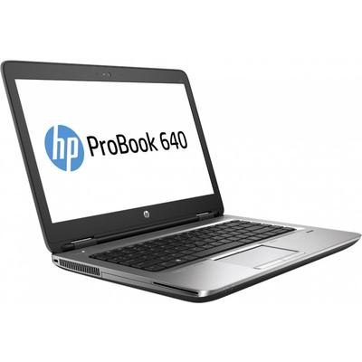 Laptop HP 14 ProBook 640 G2, FHD, Procesor Intel Core i5-6200U (3M Cache, up to 2.80 GHz), 4GB DDR4, 128GB SSD, GMA HD 520, FingerPrint Reader, Win 7 Pro + Win 10 Pro