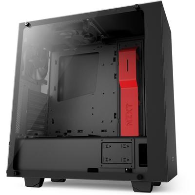 Carcasa PC NZXT S340 Elite Matte Black Red