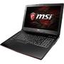 Laptop MSI Gaming 15.6 GP62M 7RD Leopard, FHD, Procesor Intel Core i7-7700HQ (6M Cache, up to 3.80 GHz), 8GB DDR4, 1TB 7200 RPM + 128GB SSD, GeForce GTX 1050 2GB, Win 10 Home, Black