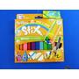 Marker pentru colorat ARTLINE Stix, varf flexibil (tip pensula), lavabil, 12 buc/cutie