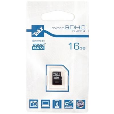 Card de Memorie Tellur Micro SDHC 16GB Clasa 4