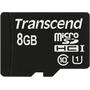 Card de Memorie Transcend Micro SDHC 8GB Clasa 10 + Adaptor SD