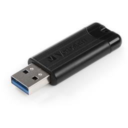 Memorie USB VERBATIM PinStripe 16GB USB 3.0 Black