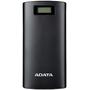 ADATA Baterie externa P20000D, 20000 mAh, 2x USB, 2.1A, Black