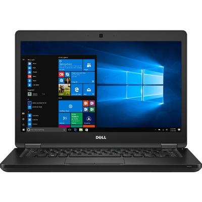 Laptop Dell 14" Latitude 5480 (seria 5000), FHD, Procesor Intel Core i5-7440HQ (6M Cache, up to 3.80 GHz), 8GB DDR4, 256GB SSD, GMA HD 630, Win 10 Pro, 4-cell, 3Yr NBD
