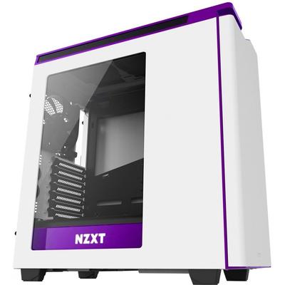 Carcasa PC NZXT H440 Matte White Purple New Edition