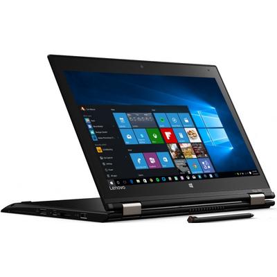 Laptop Lenovo 14" ThinkPad Yoga 460, FHD IPS Touch, Procesor Intel Core i7-6500U (4M Cache, up to 3.10 GHz), 8GB, 256GB SSD, GMA HD 520, Win 10 Pro, Black