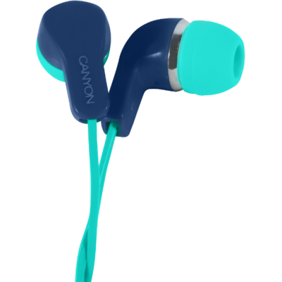 Casti In-Ear CANYON CNS-CEPM02GBL Green-Blue