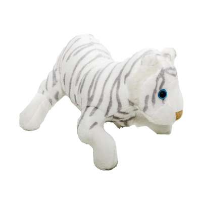 MomKi Pluș tigru alb, 14 cm