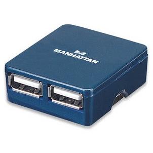 Hub USB MANHATTAN Micro blue