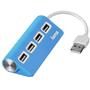 Hub USB HAMA USB 2.0 4 port, albastru, 12179