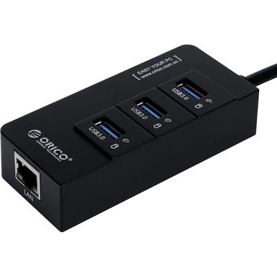 Hub USB Orico HR01-U3 Black
