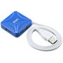 Hub USB SSK SSH SHU027 Blue