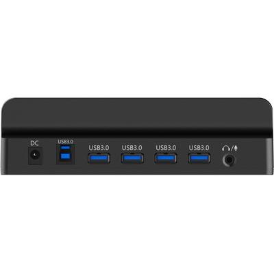 Hub USB Orico SH4C2 USB 3.0 Desktop Media Dock black