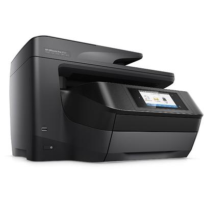 Imprimanta multifunctionala HP Officejet Pro 8725 e-All-in-One, Inkjet, Color, Format A4, Fax, Retea, Wi-Fi, Duplex