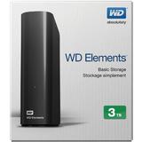 EHDD 3TB WD 3.5" ELEMENTS BLACK