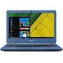 Laptop Acer 13.3 inch, Aspire ES1-332, HD, Procesor Intel Celeron N3450 (2M Cache, up to 2.2 GHz), 4GB, 64GB eMMC, GMA HD 500, Win 10 Home, Blue