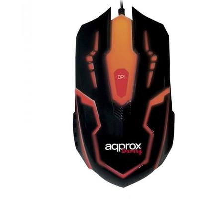 Mouse Approx WRECKER GAMING 6B/2400 DPI/7 COLOUR LEDS