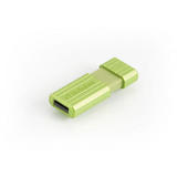 VERBATIM USB 2.0 DRIVE 16GB  PINSTRIPE GREEN