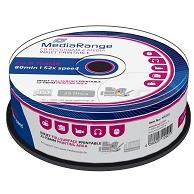 MediaRange CD-R 52x 700MB/80min Inkjet Fullsurface Printable Cak