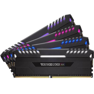 Memorie RAM Corsair Vengeance RGB LED 32GB DDR4 3200MHz CL16 Quad Channel Kit
