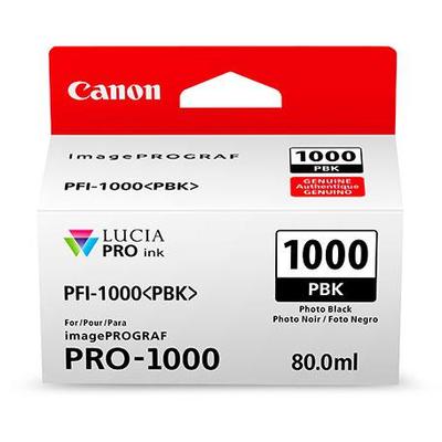 Cartus Imprimanta Canon PFI-1000PBK Photo Black