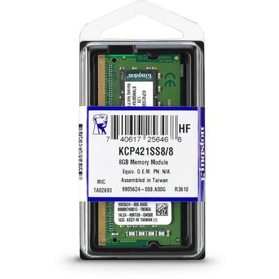 Memorie Laptop Kingston 8GB, DDR4, 2133MHz, CL15, 1.2v